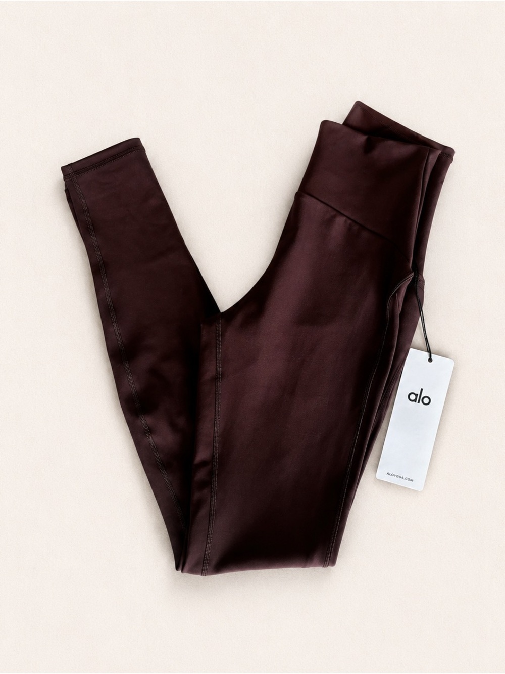 *NWT* ALO Infatuation Set in Brownstone | Top (S) & Leggings (XS) - Picture 5 of 13
